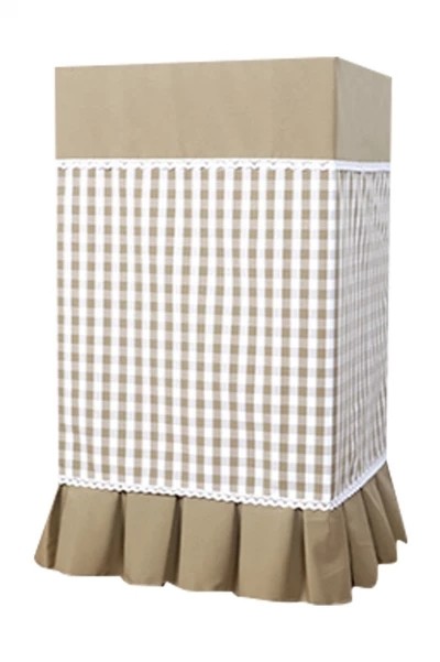 Design Safe Cover Cover Home Shelf Cover Cover Checkered Fabric Bookshelf Dust Cover Audio Cover Cover SPS002 detail view-7